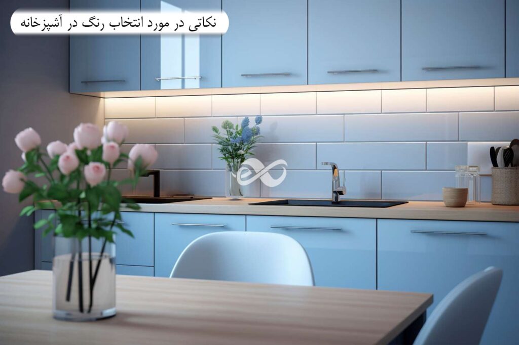 انتخاب رنگ در آشپزخانه
