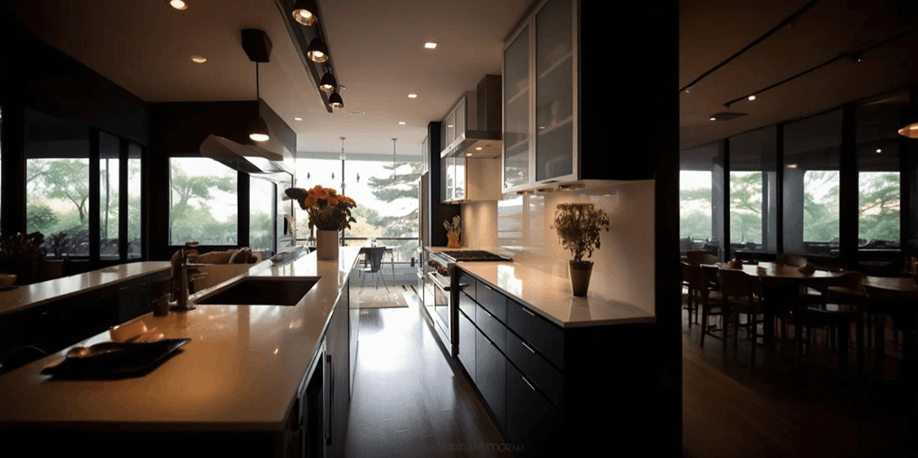 Kitchen interior decoration 2