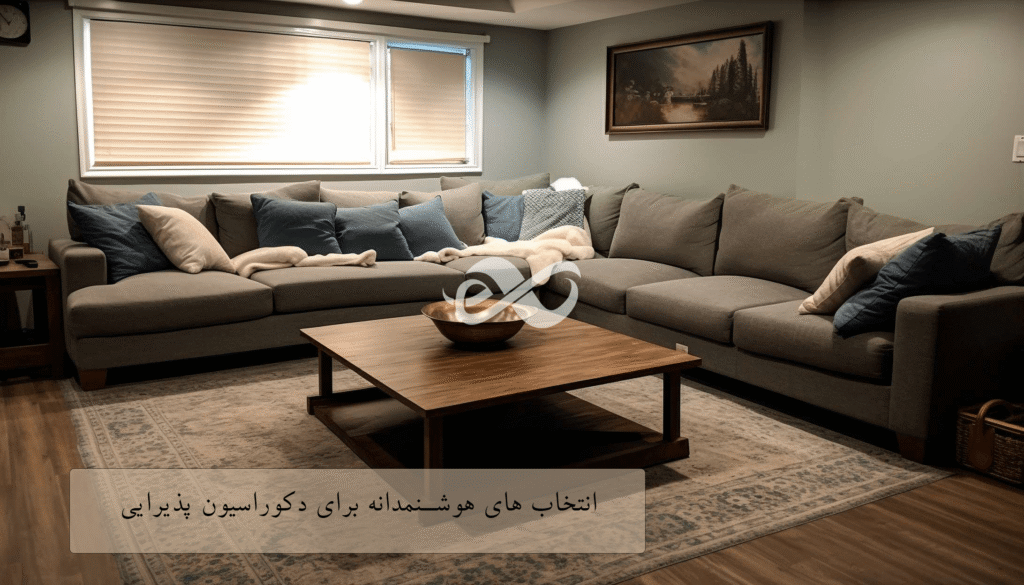 ایده دکوراسیون پذیرایی