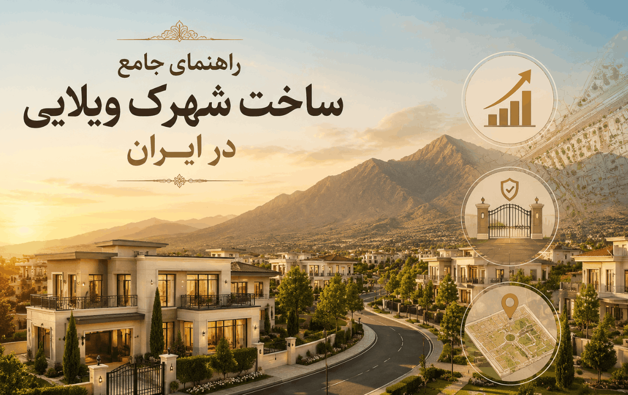 ساخت شهرک ویلایی از صفر تا صد / مشاوره و بازدید