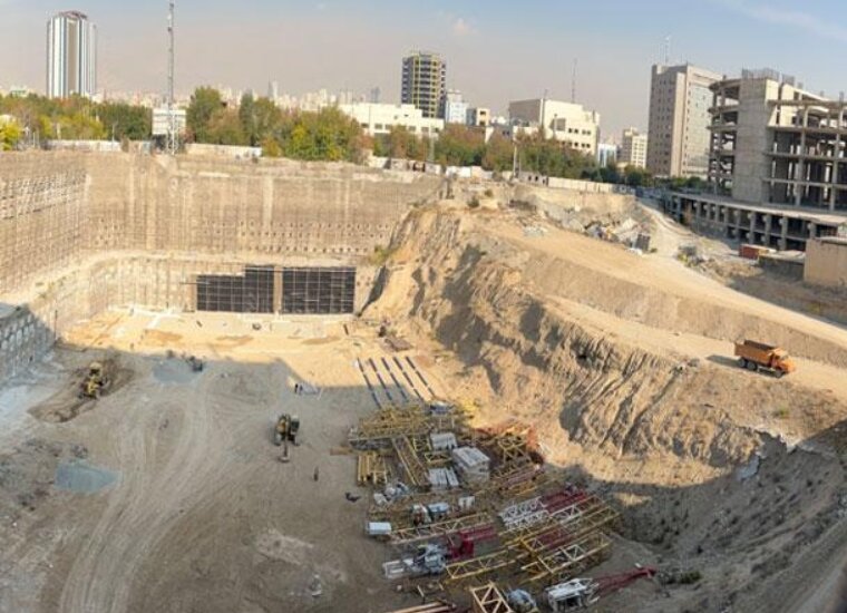 خاکبرداری ساختمان در تهران 