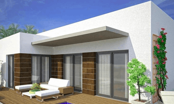 ویلای کوچک با طراحی خاص