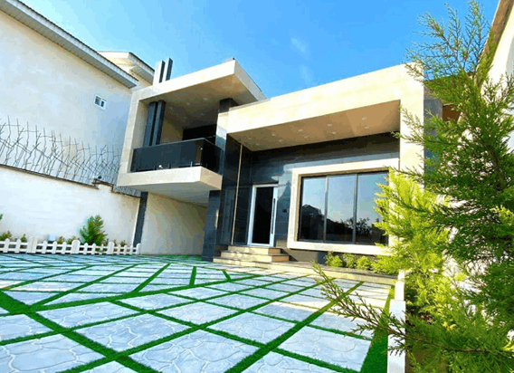 کف سازی ویلا با گرانیت